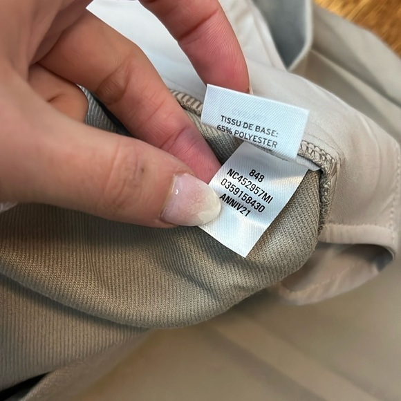 NWT Nordstrom Wide Leg Pull On Tan Pant Trousers Size 8 - Picture 13 of 13